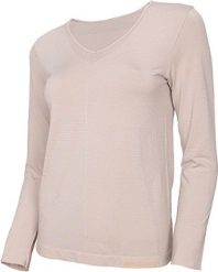 Brubeck Koszulka damska z długim rękawem COMFORT NIGHT r.S beżowa (LS12910). Brązowe koszule nocne damskie Brubeck, s, bez wzorów, długie. Za 88.40 zł.