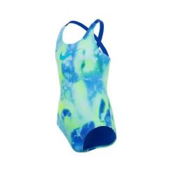 Dziecięce strój kąpielowy wzór w chmurki SWIMSUIT GIRLS SWIMSUIT RAINBOW CLOUD D. Niebieskie stroje kąpielowe dla dziewczynek Nike, bez wzorów. Za 162.00 zł.