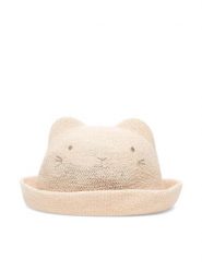 Lasocki Kids Kapelusz 2K3-003-SS24 Beżowy. Brązowe czapki dla dzieci Lasocki Kids, bez wzorów, z syntetyku. Za 39.99 zł.