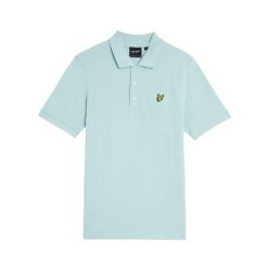 Polo Lyle & Scott Plain. Niebieskie koszulki polo męskie LYLE AND SCOTT, m, bez wzorów, biznesowe, bez ramiączek. Za 239.00 zł.
