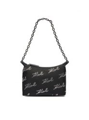 KARL LAGERFELD Torebka 246W3083 Czarny. Czarne torebki do ręki damskie KARL LAGERFELD, bez wzorów, z materiału, bez dodatków. Za 549.99 zł.