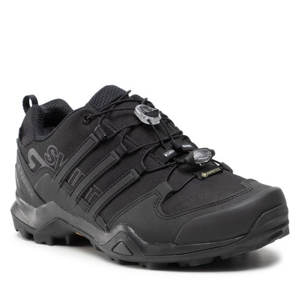 Buty halowe adidas. Czarne buty sportowe męskie Adidas, bez zapięcia. Za 239.99 zł.