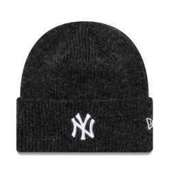 Czapka New Era. Szare czapki i kapelusze damskie New Era, na zimę, bez wzorów. Za 149.99 zł.