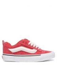 Vans Tenisówki Knu Skool VN000D22FO91 Różowy. Czerwone trampki i tenisówki damskie Vans, bez wzorów, ze skóry, bez zapięcia. Za 399.99 zł.