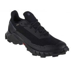 Buty Męskie Bieganie Alphacross 5. Czarne trekkingi męskie Salomon, do biegania. Za 742.99 zł.