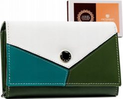 Peterson Damski, średni portfel ze skóry naturalnej Peterson NoSize. Portfele damskie Peterson, bez wzorów, ze skóry. Za 188.87 zł.