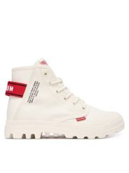 Palladium Trapery Pampa Hi Dare Ii 79514-180-M Biały. Białe śniegowce i trapery męskie Palladium, z materiału, bez zapięcia. Za 389.99 zł.