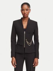 Rinascimento Marynarka CFC0130160003 Czarny Slim Fit. Czarne żakiety damskie Rinascimento, m, bez wzorów, z syntetyku. Za 944.99 zł.