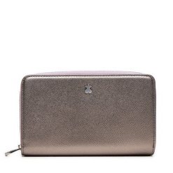 Portfel TOUS. Szare portfele damskie tous, bez wzorów. Za 349.99 zł.