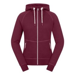 Bluza damska z kapturem ELT Pamplona. Czerwone bluzy damskie ELT, bez wzorów, z kapturem, do jazdy konnej. Za 257.00 zł.