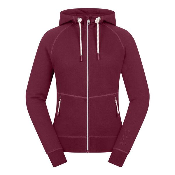 Bluza damska z kapturem ELT Pamplona. Czerwone bluzy damskie ELT, bez wzorów, z kapturem. Za 257.00 zł.