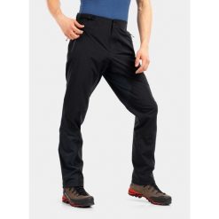 Spodnie z membraną męskie Rab Kinetic Alpine 2.0 Pants. Czarne spodnie sportowe męskie RAB, l, bez wzorów, trekkingowe. Za 965.99 zł.