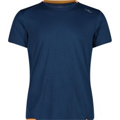 Koszulka męska CMP. Niebieskie koszulki sportowe męskie CMP, m, bez wzorów, bez kołnierzyka, bez ramiączek, trekkingowe. Za 109.99 zł.