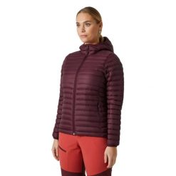 Kurtka damska z kapturem Helly Hansen Sirdal insulator. Brązowe kurtki damskie Helly Hansen, bez wzorów, z kapturem. Za 681.00 zł.