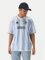 Kappa Koszulka techniczna Authentic Shailen 331Z4NW Kolorowy Comfort Fit. Koszulki sportowe męskie Kappa, m, bez wzorów, z syntetyku, bez kołnierzyka, bez ramiączek, do piłki nożnej. Za 199.99 zł.