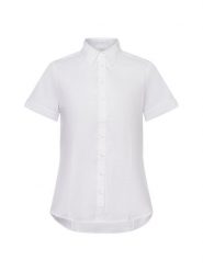 Brookshire Bluzka Kobiety Bawełna biały, 36. Białe bluzki damskie brookshire, bez wzorów, z bawełny, eleganckie, bez kołnierzyka, bez ramiączek. Za 149.95 zł.