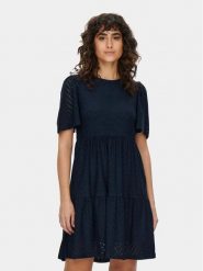 JDY Sukienka letnia Carla 15254680 Niebieski Regular Fit. Niebieskie sukienki damskie JDY, na lato, s, bez wzorów, z syntetyku, bez kołnierzyka, bez ramiączek. Za 119.99 zł.