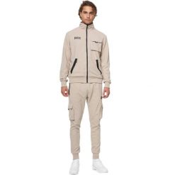 Kurtka z dresu Benlee Camarillo. Brązowe kurtki sportowe męskie BENLEE, m, bez wzorów, z dresówki, na fitness i siłownię. Za 420.00 zł.