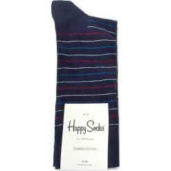 Skarpety Wysokie Męskie HAPPY SOCKS - TST01-6001 Granatowy. Skarpety damskie marki Happy Socks. Za 34.90 zł.
