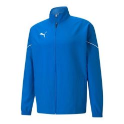 Męska Kurtka Boczna TeamRISE. Czarne kurtki męskie Puma, m, bez wzorów, z materiału, bez kaptura. Za 260.99 zł.