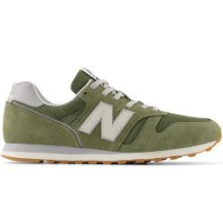 Buty unisex New Balance ML373SI2 – zielone. Zielone buty sportowe męskie New Balance, z gumy, bez zapięcia. Za 299.99 zł.