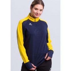 Bluza treningowa Erima Liga 2.0. Niebieskie bluzy sportowe damskie Erima, na zimę, bez wzorów, bez kołnierzyka, bez ramiączek, bez kaptura. W wyprzedaży za 177.65 zł.