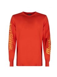 Diesel Longsleeve "Just" | A067680GRAM | Mężczyzna | Pomarańczowy. Brązowe bluzki z długim rękawem męskie Diesel, m, bez wzorów, z bawełny, eleganckie, bez kołnierzyka. W wyprzedaży za 199.00 zł.