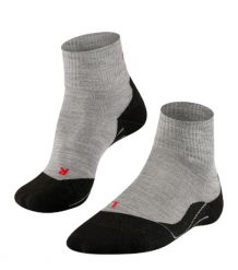 Skarpetki damskie Falke TK5 Short. Szare skarpety damskie Falke, bez wzorów, z poliamidu. Za 151.00 zł.