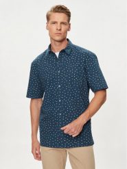 Mustang Koszula Darien 1015232 Niebieski Relaxed Fit. Niebieskie koszule męskie Mustang, m, bez wzorów, z bawełny, bez kołnierzyka, bez ramiączek. Za 369.99 zł.