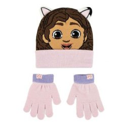 Czapki i rękawiczki GABBY\'S DOLLHOUSE Jeden rozmiar. Czerwone rękawiczki dziecięce GABBY'S DOLLHOUSE, bez wzorów. Za 53.20 zł.