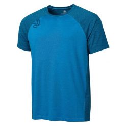 Koszulka Ternua Krina. Niebieskie koszulki sportowe męskie TERNUA, bez wzorów, bez kołnierzyka, bez ramiączek, trekkingowe. Za 202.50 zł.