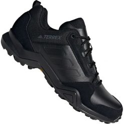 Czarne Buty trekkingowe adidas Terrex AX3 Lea M EE9444. Czarne trekkingi męskie Adidas, na lato. W wyprzedaży za 429.00 zł.
