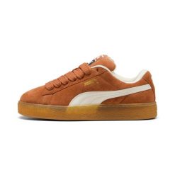 Trenerzy Puma Suede XL. Brązowe obuwie sportowe damskie Puma, bez wzorów, trekkingowe, Puma Suede. Za 490.00 zł.