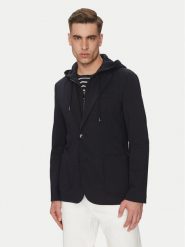 Tommy Hilfiger Marynarka MW0MW39188 Granatowy Regular Fit. Niebieskie marynarki męskie Tommy Hilfiger, bez wzorów, z syntetyku. Za 919.99 zł.