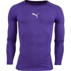 Koszulka termoaktywna sportowa męska Puma LIGA Baselayer. Fioletowe koszulki sportowe męskie Puma, l, bez wzorów, bez kołnierzyka, bez ramiączek. Za 139.00 zł.