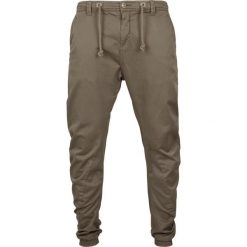 Spodnie Urban Classic stretch. Zielone spodnie materiałowe męskie Urban Classics, m, bez wzorów. Za 237.00 zł.