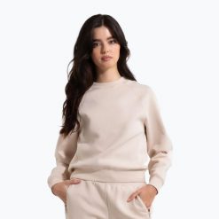 Bluza damska Pitbull Discovery Crewneck Sweatshirt. Brązowe bluzy damskie PITBULL, l, bez wzorów, z bawełny, bez kaptura. Za 159.99 zł.