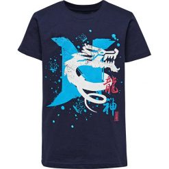 Koszulka "CM-50103" w kolorze granatowym. T-shirty dla chłopców marki LEGO Wear. W wyprzedaży za 29.95 zł.