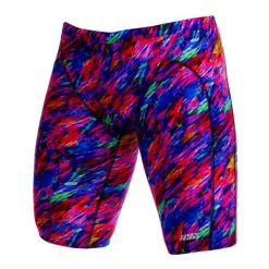 Spodenki do pływania Jammery Funky Trunks Big Bang. Czerwone krótkie spodenki sportowe męskie FUNKY TRUNKS, m, bez wzorów, z materiału, na fitness i siłownię. Za 219.00 zł.