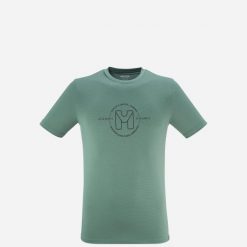 Koszulka męska z krótkim rękawem Millet Ubic Light Ts Ss M active fit. Zielone koszulki sportowe męskie Millet, m, bez wzorów, z meshu, bez kołnierzyka, bez ramiączek, trekkingowe. W wyprzedaży za 92.65 zł.