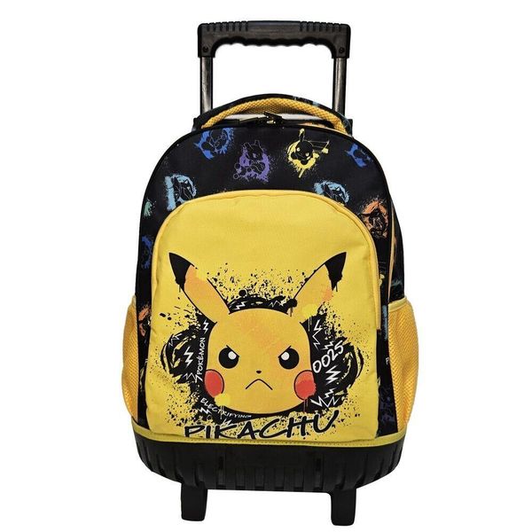 Torba do wózka dla dzieci Manenti Pokemon Skate Face. Żółte torby i plecaki dziecięce Disney, z materiału. Za 397.50 zł.