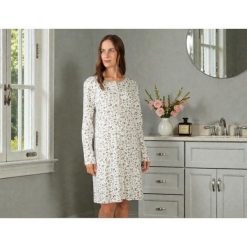 Koszula nocna rozm. L Mink L757256. Brązowe koszule nocne damskie Massana Homewear, l, bez wzorów, z bawełny, bez ramiączek, długie, bez kaptura. Za 239.00 zł.