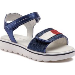 Sandały TOMMY HILFIGER - Velcro Sandal T3A2-30375-0627 Blue 800. Sandały dziewczęce marki Tommy Hilfiger. Za 289.00 zł.