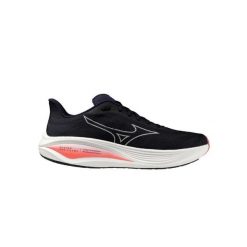 Buzty do biegania męskie Mizuno Neo Cosmo baritone blue/snow white/. Białe buty sportowe męskie Mizuno, bez zapięcia, do biegania. Za 399.99 zł.