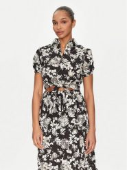 Gaudi Koszula 511BD45020 Kolorowy Regular Fit. Bluzki damskie Gaudi, bez wzorów, z bawełny, bez kołnierzyka, bez ramiączek. Za 229.99 zł.