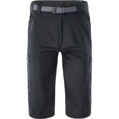 Męskie Spodenki Lobino O Długości 3/4. Czarne krótkie spodenki sportowe męskie Hi-tec, m, bez wzorów, trekkingowe. Za 134.99 zł.