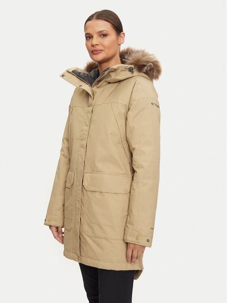 Columbia Kurtka puchowa Mount Si™ 1956221 Beżowy Regular Fit. Brązowe kurtki damskie Columbia, m, bez wzorów, z puchu, bez kaptura. Za 1,649.00 zł.