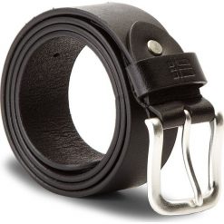 Pasek Męski NAPAPIJRI - Np Poplar N0YH5O Black 041. Czarne paski damskie Napapijri, w paski, ze skóry. W wyprzedaży za 199.00 zł.