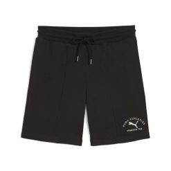 Męskie szorty PUMA Class 8" z zaszewkami PUMA Black. Czarne krótkie spodenki sportowe męskie Puma, m, bez wzorów, na fitness i siłownię. Za 179.00 zł.