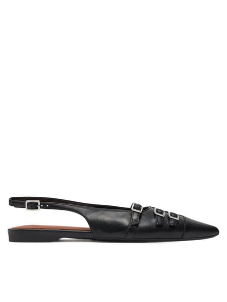 Vagabond Sandały Hermina 5533-101-20 Czarny. Czarne sandały damskie Vagabond Shoemakers, bez wzorów, ze skóry, bez obcasa, na płaskiej podeszwie, bez zapięcia. Za 329.99 zł.